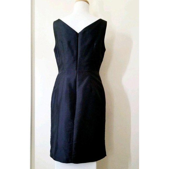 Jade By Jasmine Women’s Stunning Taffeta Bateau Neckline Sheath Dress Size 8 - Picture 5 of 14